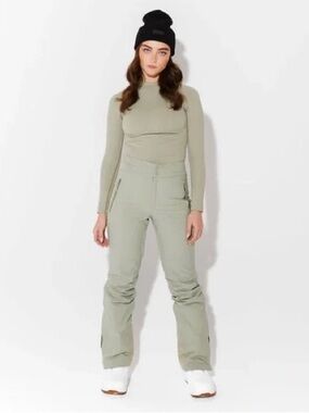 Halfdays Emma Ski Pants - sage green